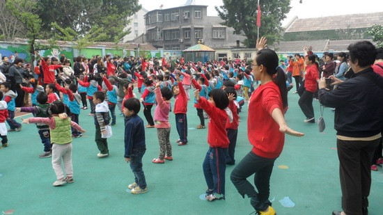 山東濟南紅纓智慧樹幼兒園《紅纓之歌》展示