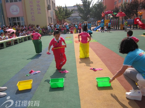 山東濰坊紅纓天昱雙語幼兒園舉辦“陽光體育”展示活動