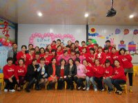 月總結(jié)活動(dòng)結(jié)束了！我們合影留紀(jì)念了！